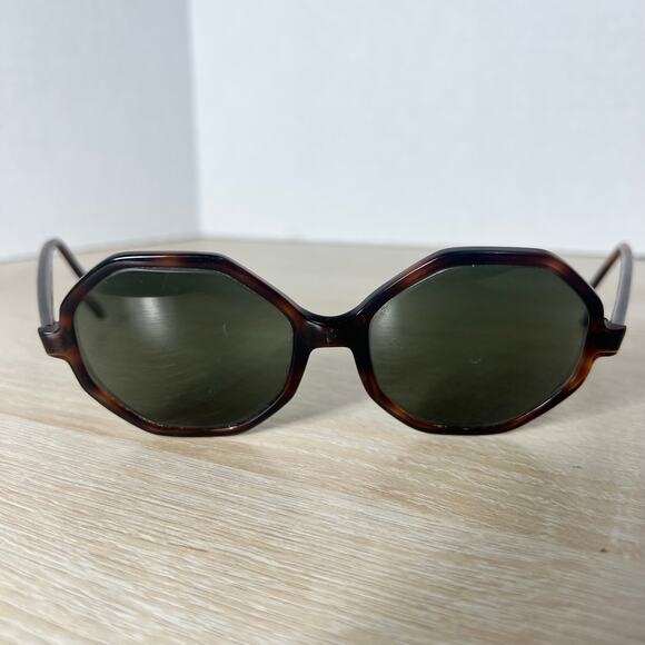 Bausch & Lomb Britt Hexagon Sunglasses FRAMES ONLY Tortoise Shell WIDE ARMS main image 4